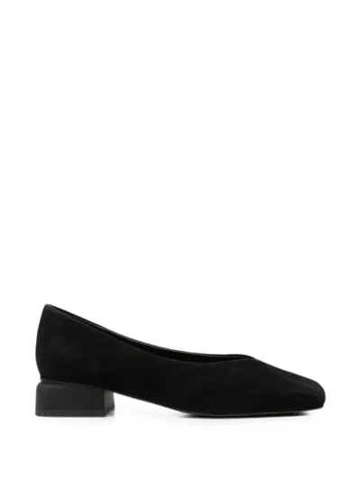 Linda Baumann Square-toe Heeled Pumps In Black