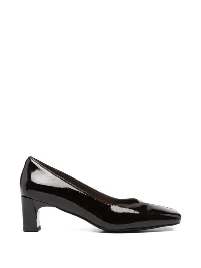 Linda Baumann Square-toe Pumps In Black