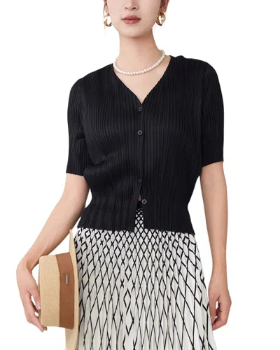 Linda Charm Cardigan In Black