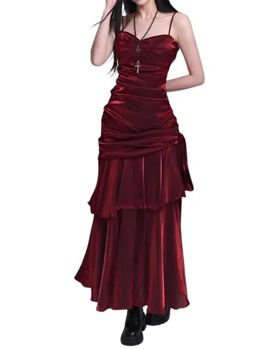 Linda Charm Dress In Red