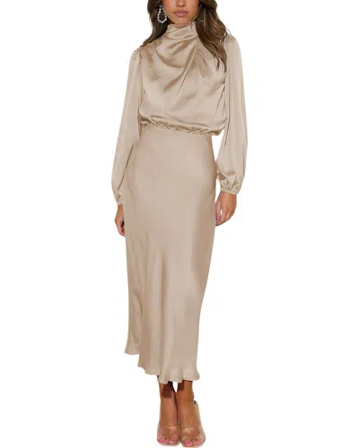 Linda Charm Maxi Dress In Neutral