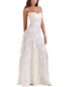 Linda Charm Maxi Dress In White