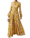 Linda Charm Maxi Dress In Yellow