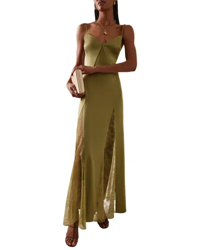 Linda Charm Maxi Dress In Green