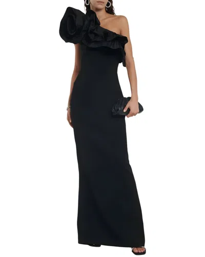 Linda Charm Maxi Dress In Black