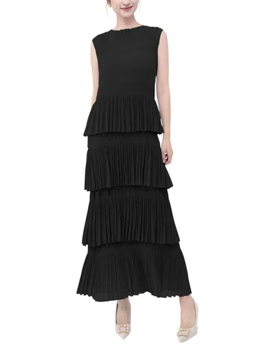 Linda Charm Maxi Dress In Black