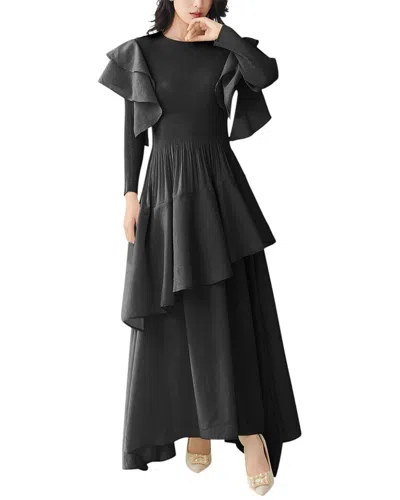 Linda Charm Maxi Dress In Black