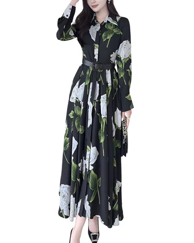 Linda Charm Maxi Dress In Black