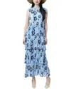 Linda Charm Maxi Dress In Blue
