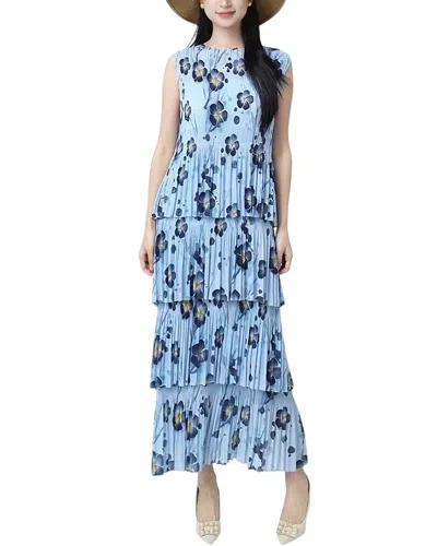 Linda Charm Maxi Dress In Blue