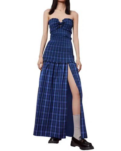 Linda Charm Maxi Dress In Blue
