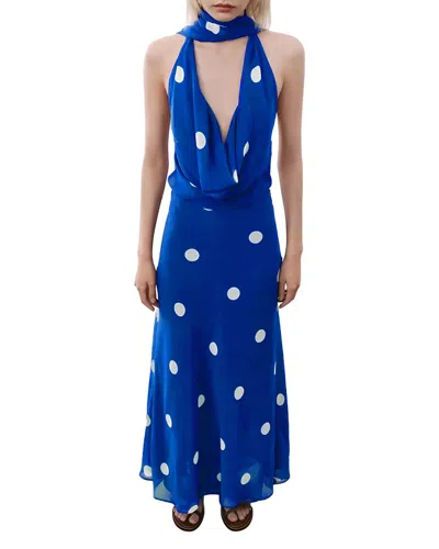 Linda Charm Maxi Dress In Blue