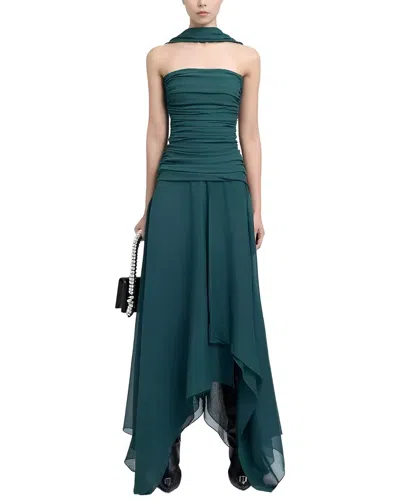 Linda Charm Maxi Dress In Green