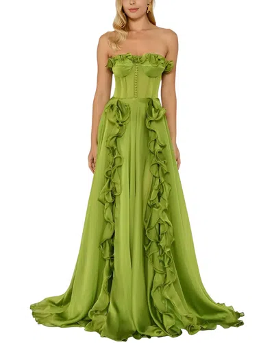 Linda Charm Maxi Dress In Green