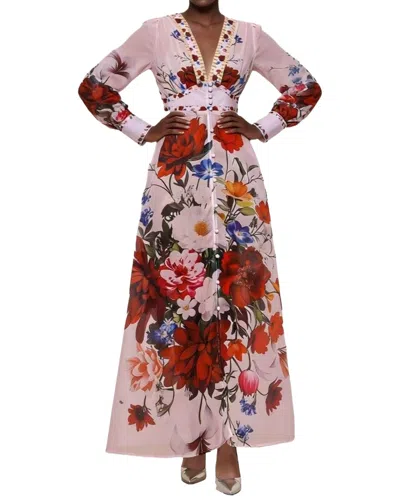 Linda Charm Maxi Dress In Multi