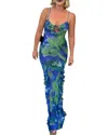 Linda Charm Maxi Dress In Multi