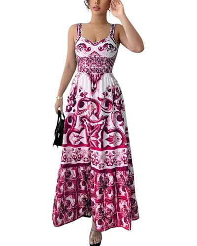 Linda Charm Maxi Dress In Multi
