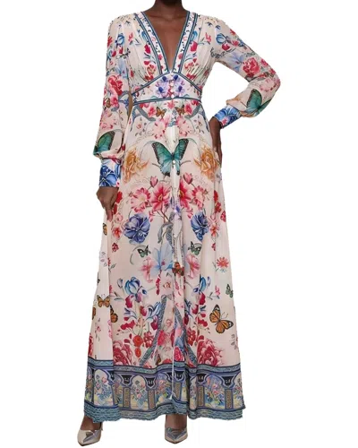 Linda Charm Maxi Dress In Multi