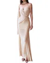 Linda Charm Maxi Dress In Nude