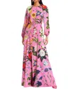 Linda Charm Maxi Dress In Pink