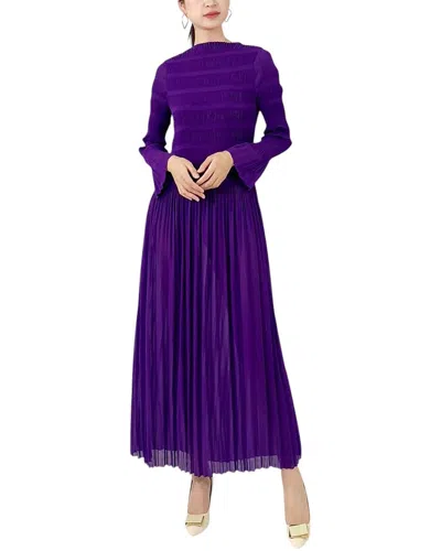 Linda Charm Maxi Dress In Purple