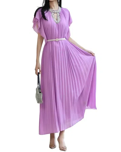 Linda Charm Maxi Dress In Purple