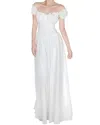 Linda Charm Maxi Dress In White