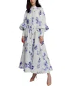 Linda Charm Maxi Dress In White