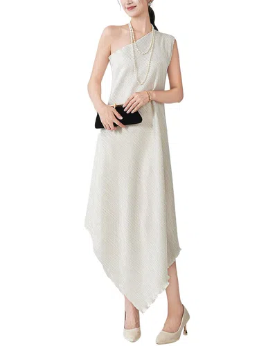 Linda Charm Maxi Dress In White