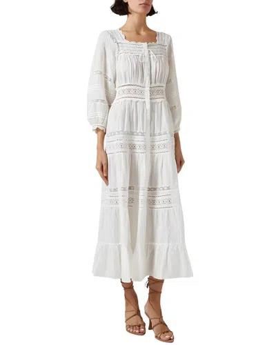 Linda Charm Maxi Dress In White