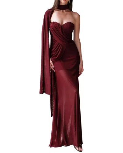 Linda Charm Maxi Dress In Animal Print