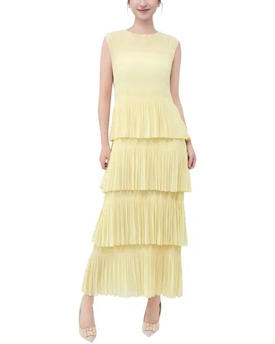 Linda Charm Maxi Dress In Yellow