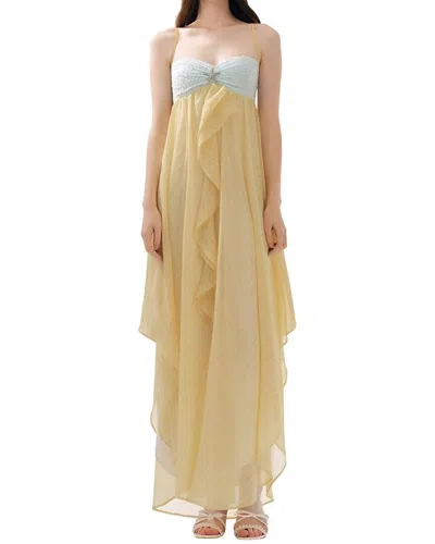 Linda Charm Maxi Dress In Yellow