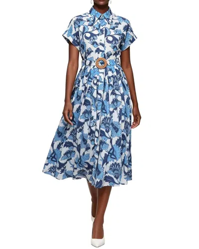 Linda Charm Midi Dress In Multi