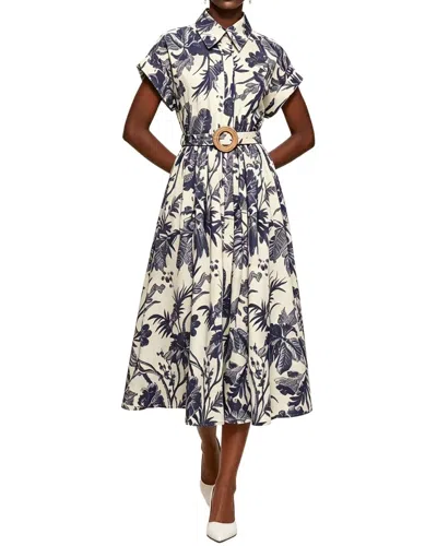 Linda Charm Midi Dress In Multi