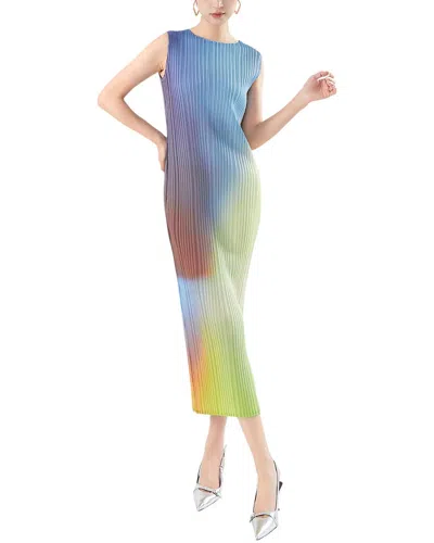 Linda Charm Midi Dress In Blue