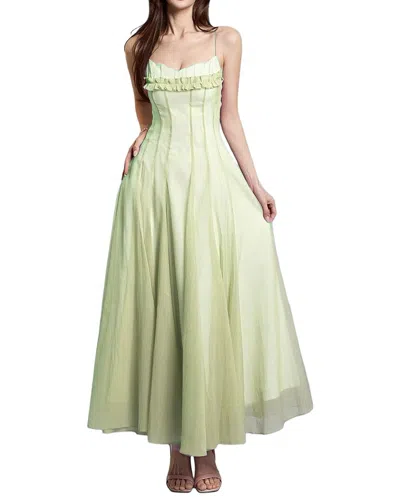Linda Charm Midi Dress In Green