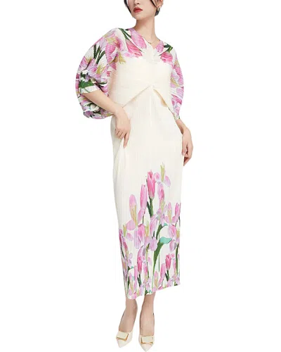 Linda Charm Midi Dress In Multi