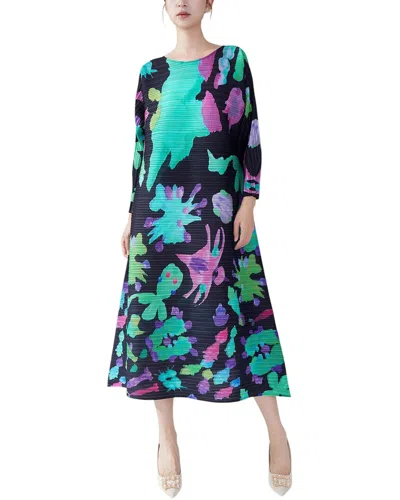 Linda Charm Midi Dress In Multi
