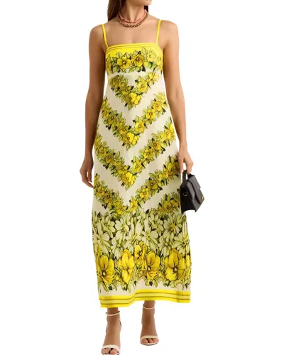 Linda Charm Midi Dress In Multi