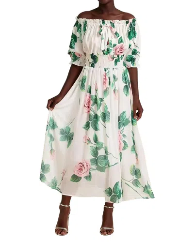 Linda Charm Midi Dress In Multi