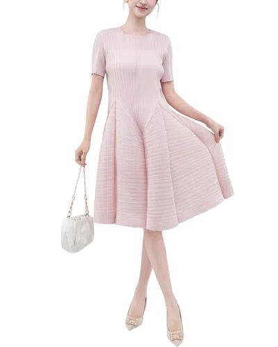 Linda Charm Midi Dress In Pink