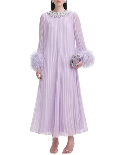 Linda Charm Midi Dress In Purple