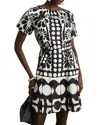 Linda Charm Mini Dress In Black