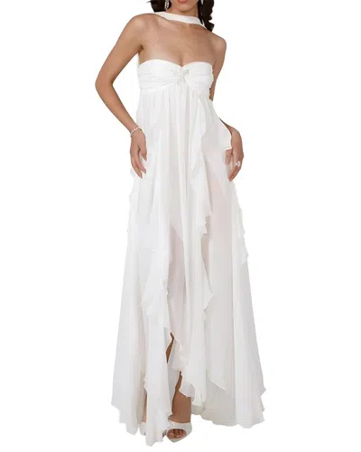 Linda Charm Mini Dress In White