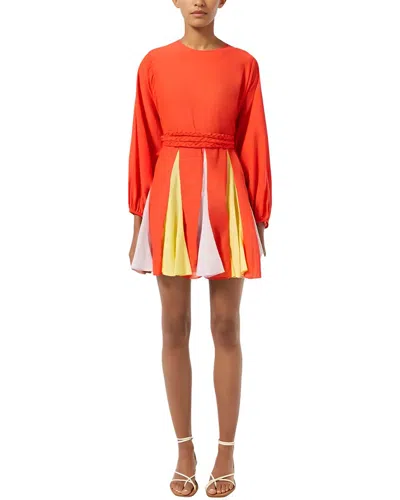 Linda Charm Mini Dress In Orange