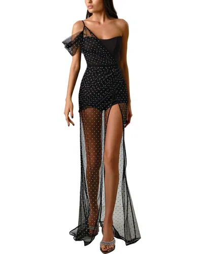 Linda Charm Mini Dress In Black