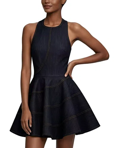 Linda Charm Mini Dress In Dark Blue