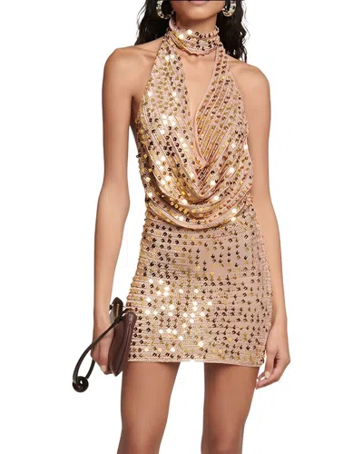 Linda Charm Mini Dress In Neutral
