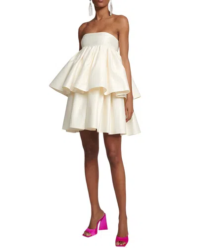 Linda Charm Mini Dress In White